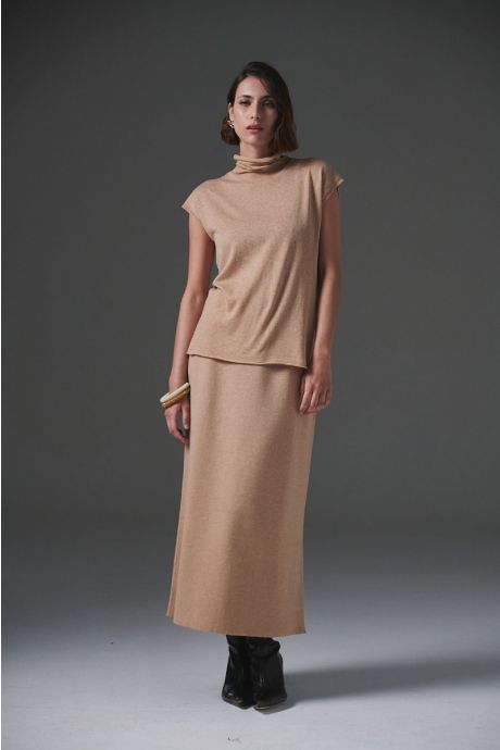 Pollera Sabina (Tostado)