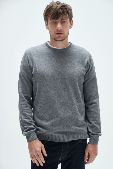 Sweater jersey, Classic. (Gris)