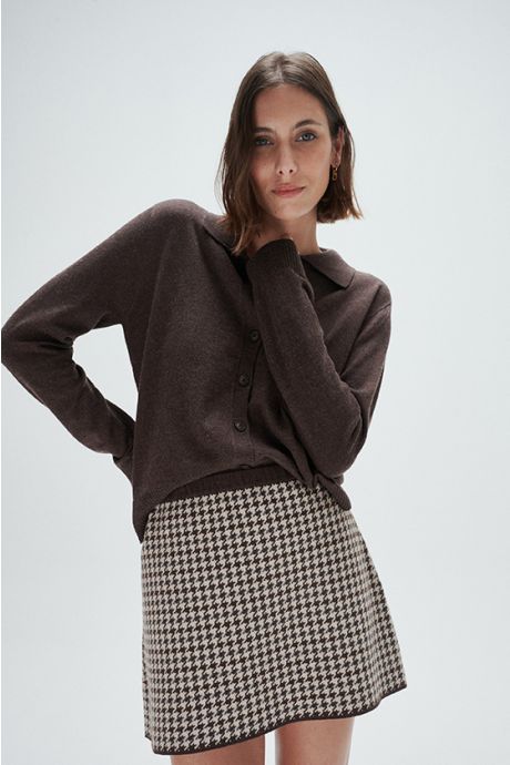 Pollera pied de poule, Harry.