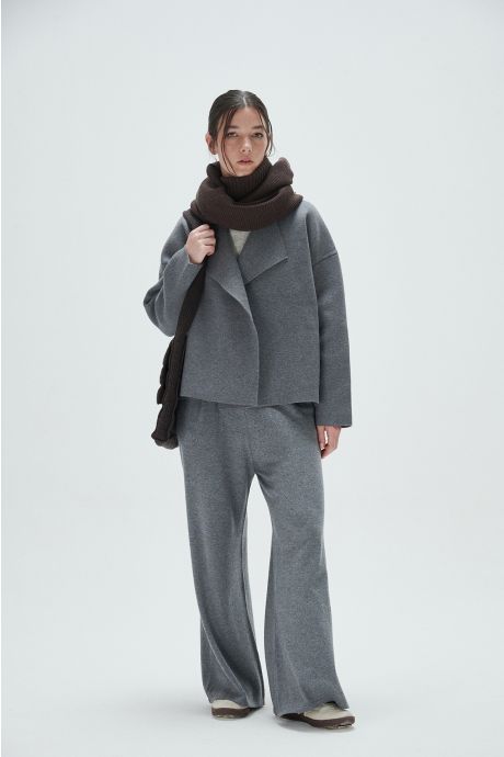 Chaqueta cruzada (Gris medio)