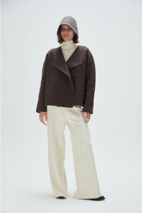 Chaqueta cruzada (Chocolate)