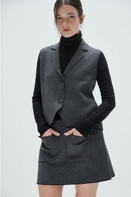 Chaleco Pied de Poule, Pully.  