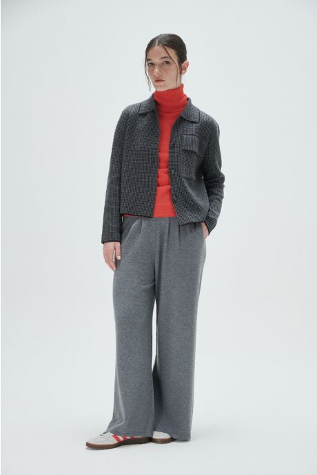 Chaqueta Jackard Pully (Gris medio) 