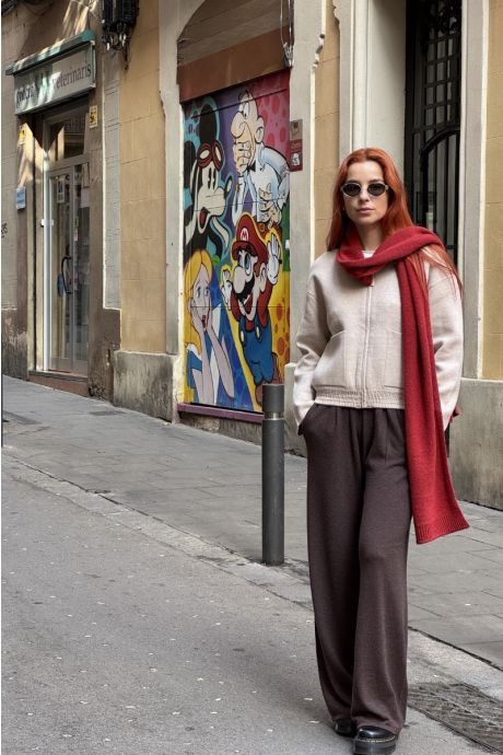 Chaqueta polo, Lua (Natural) 