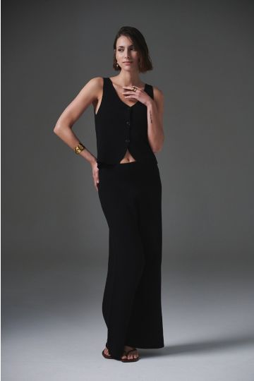 Top sastre Selena (Negro) 