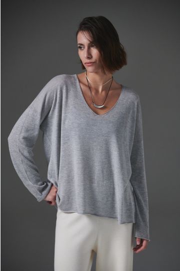 E/V oversize (Gris perla)
