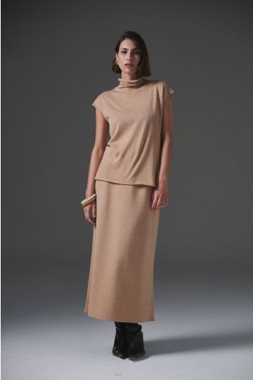 Pollera Sabina (Tostado)