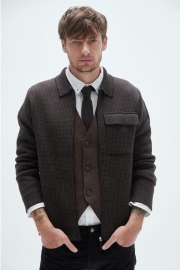 Chaleco sastre, tramado. Sanz.