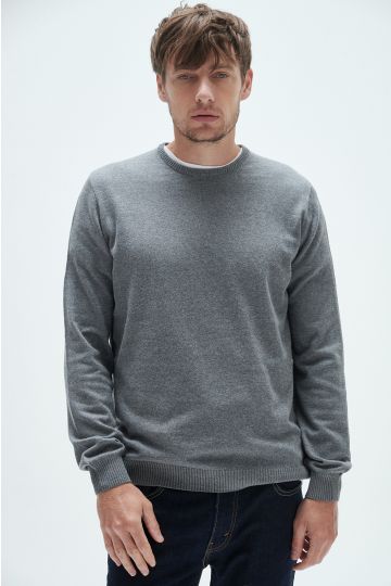 Sweater jersey, Classic. (Gris)
