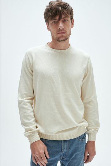 Sweater jersey, Classic. (Natural)